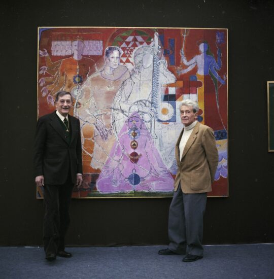 Alain Daniélou et Édouard Mac-Avoy | © Jacques Cloarec